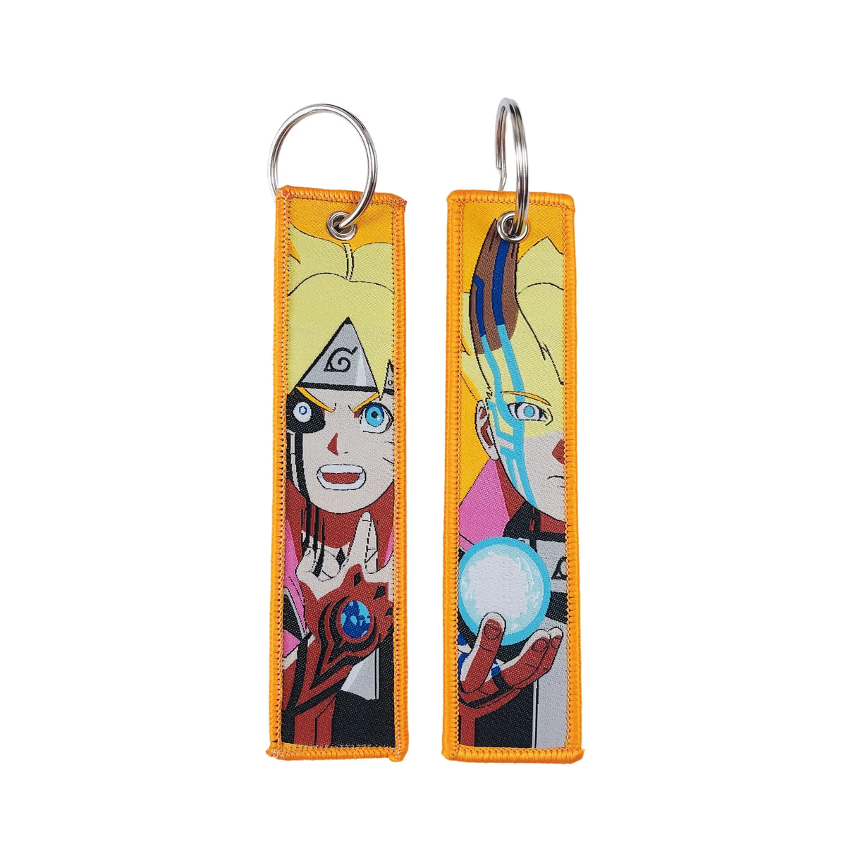 Classic Cartoon Embroidery Keychain