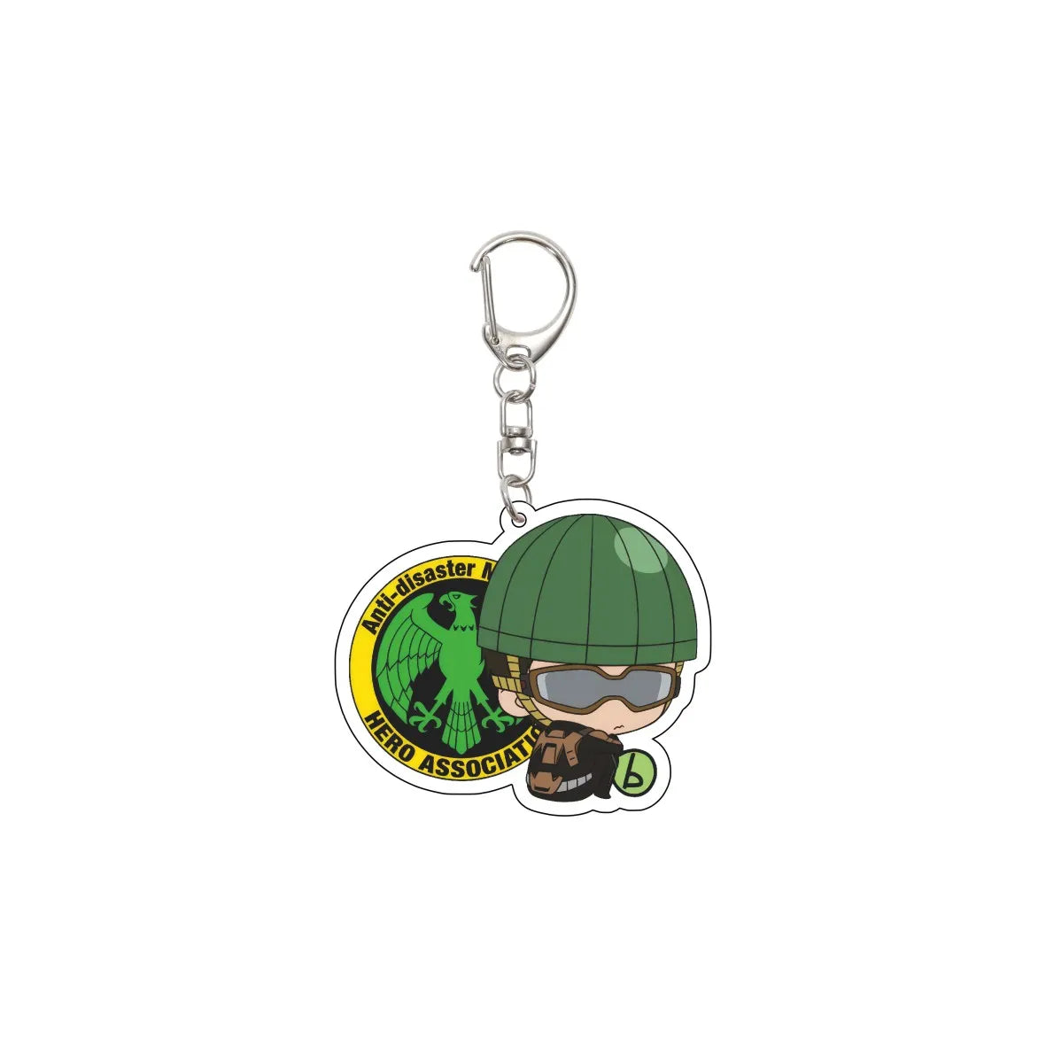 One Punch Man Saitama Keychain