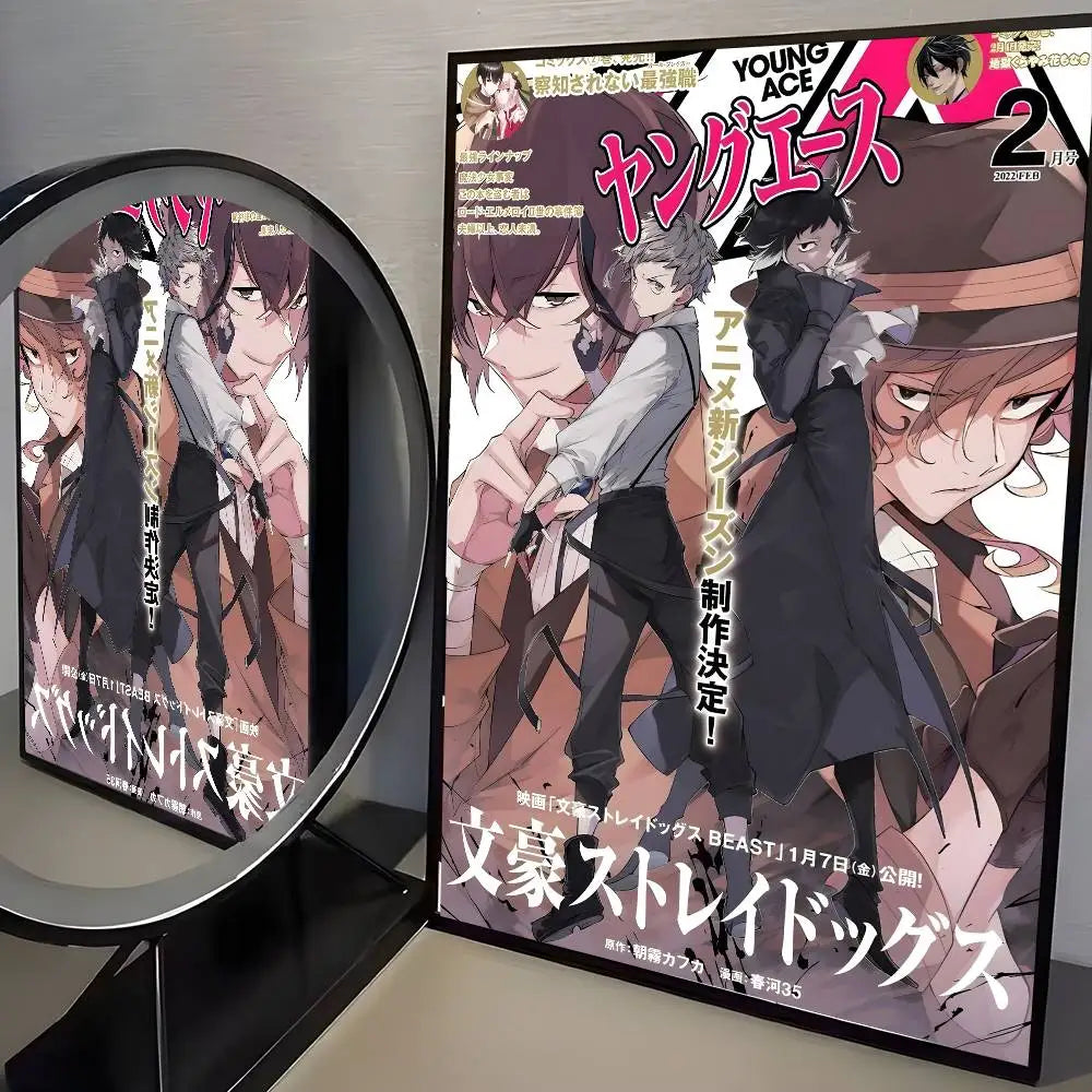 Bungo Stray Dogs Vintage Poster