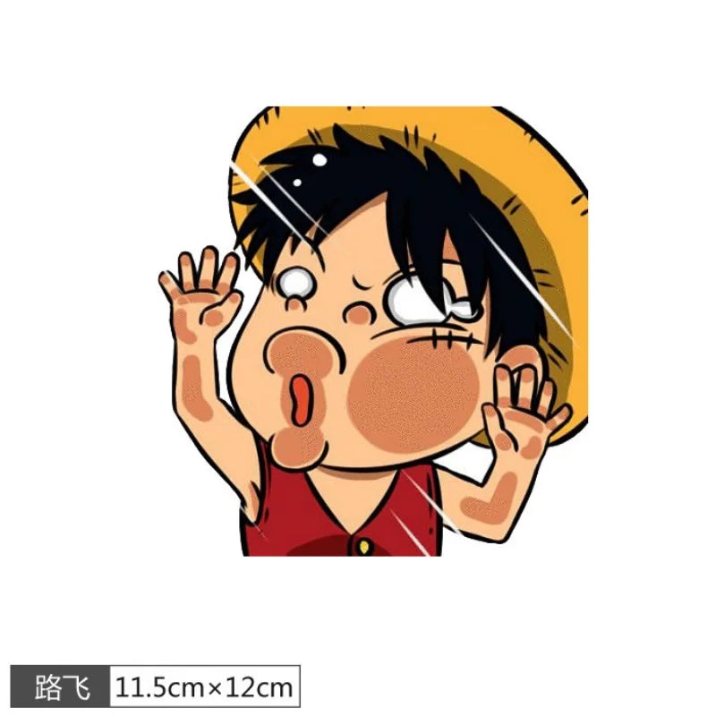 One Piece Straw Hat Sticker