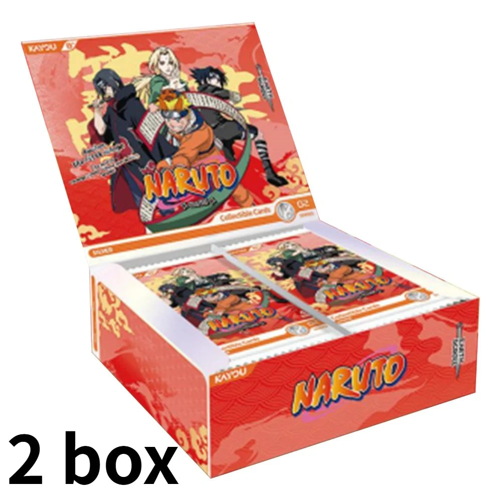 KAYOU Genuine NARUTO Card English Series Uzumaki Naruto Hatake Kakashi The Formation Anime Collectible Card Toy Gift