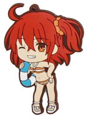 Fate Grand Order Anime FGO FSN Game Saber Jeanne Mash Gilgamesh Nero Cute Rubber Keychain Gift