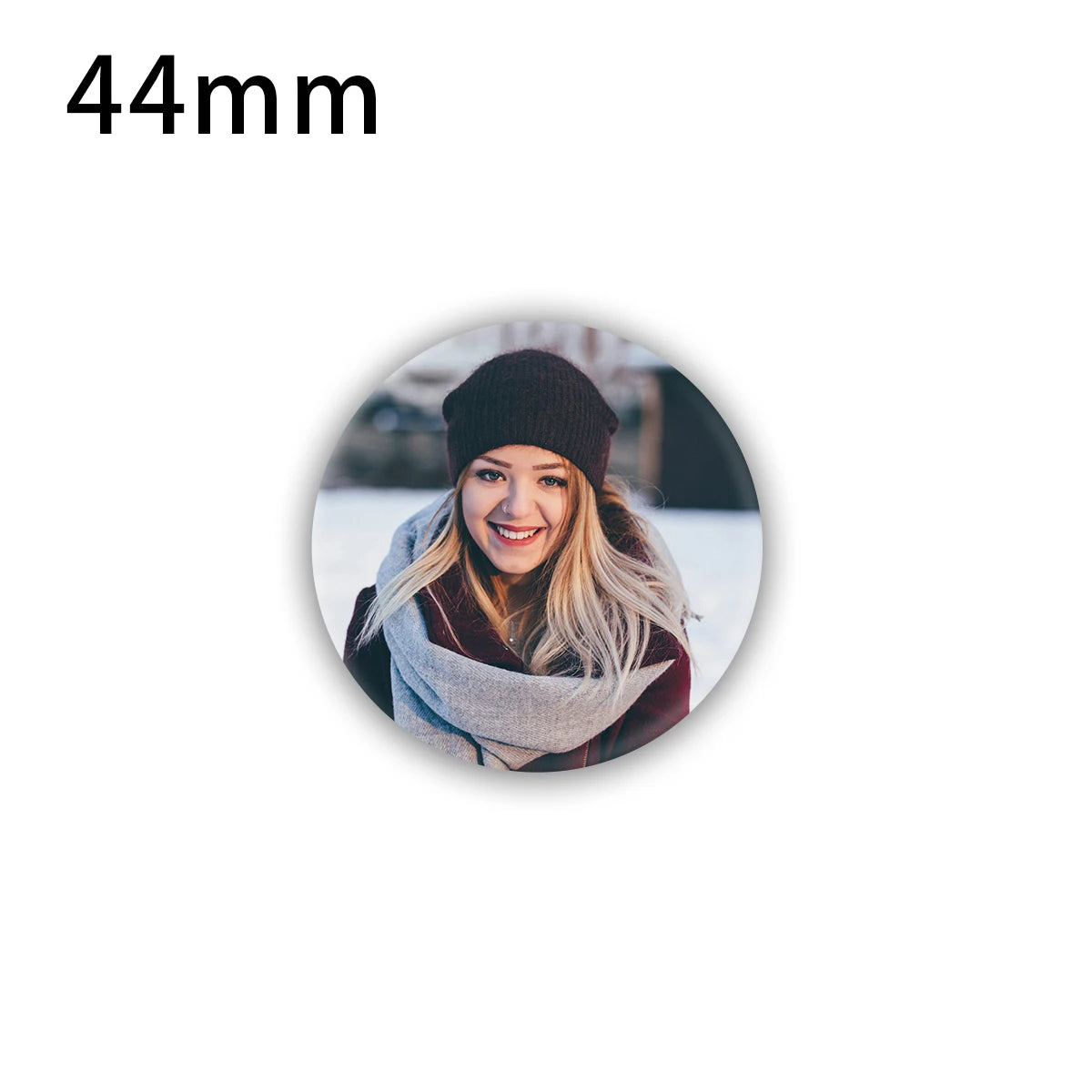 Customizable Anime Photo Badge