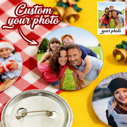 Customizable Anime Photo Badge