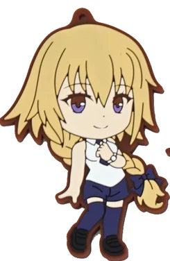 Fate Grand Order Anime FGO FSN Game Saber Jeanne Mash Gilgamesh Nero Cute Rubber Keychain Gift