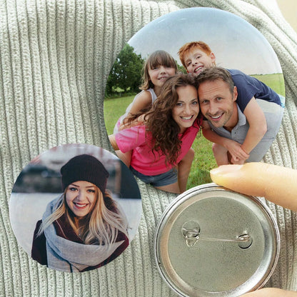Customizable Anime Photo Badge