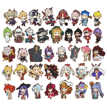 Fate Grand Order Anime FGO FSN Game Saber Jeanne Mash Gilgamesh Nero Cute Rubber Keychain Gift