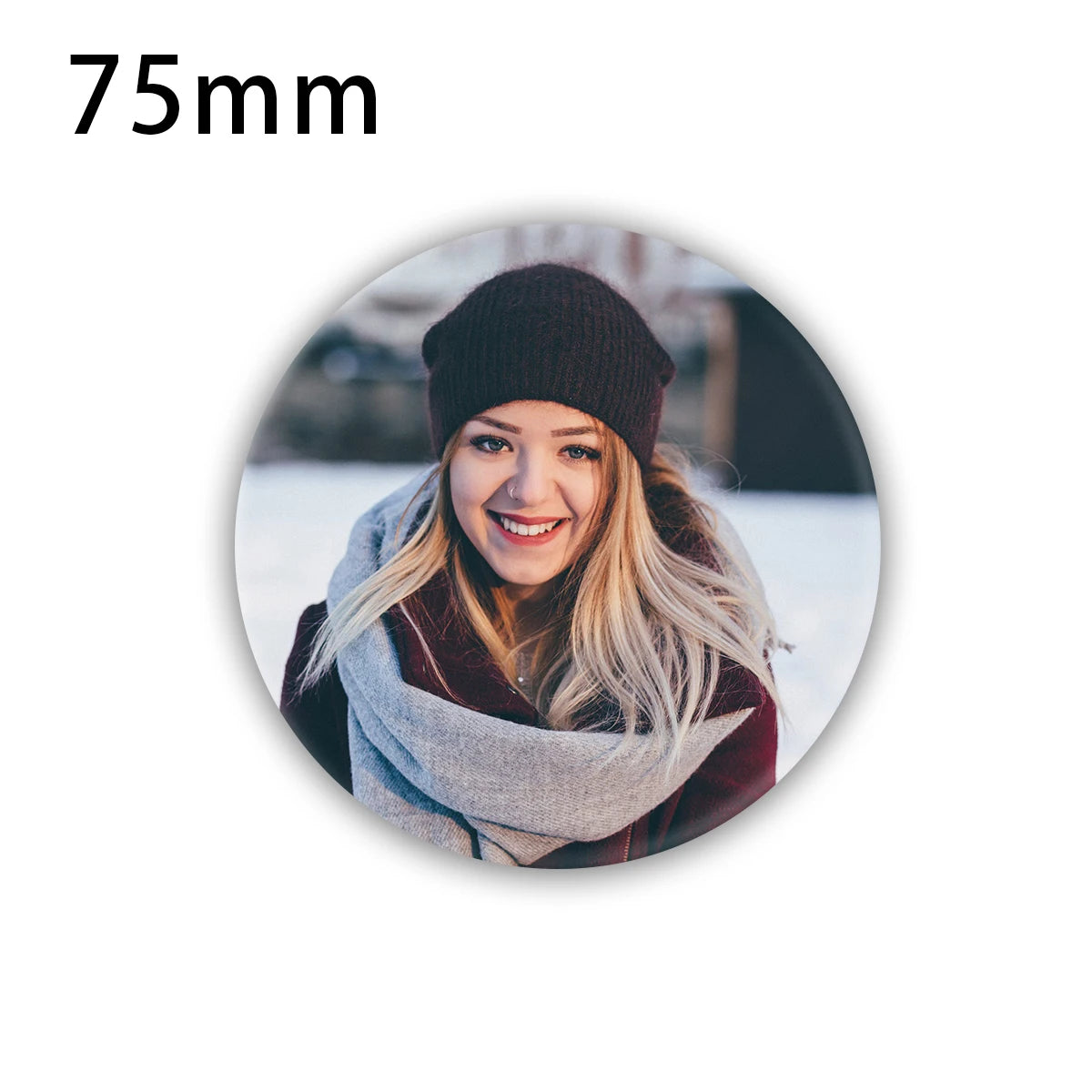 Customizable Anime Photo Badge