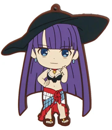 Fate Grand Order Anime FGO FSN Game Saber Jeanne Mash Gilgamesh Nero Cute Rubber Keychain Gift