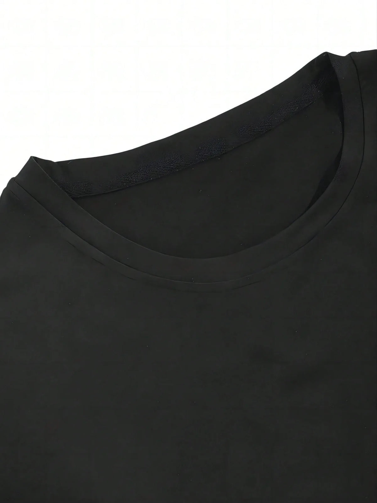 Anime Unknown Letter Print T-Shirt