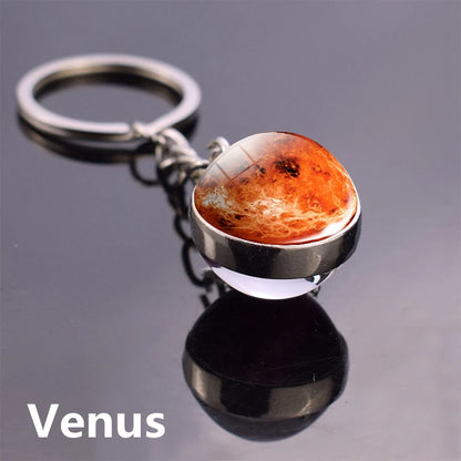 Solar System Planet Keychain