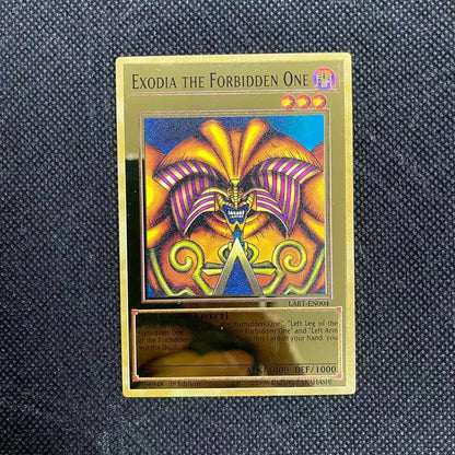 Yu-Gi-Oh Exodia Metal Card