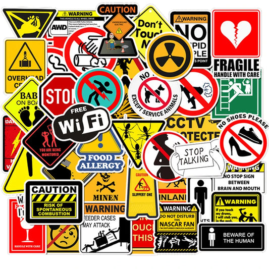 No Anime Character Sticker