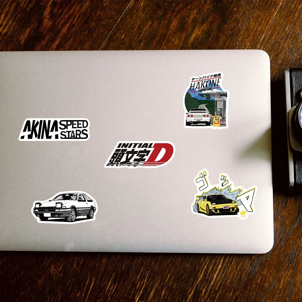 Initial D Car Stickers