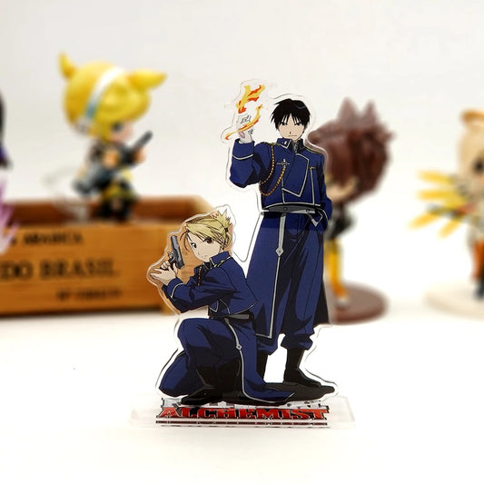 Fullmetal Alchemist Roy Mustang Acrylic Stand – Acrylic Plate Holder