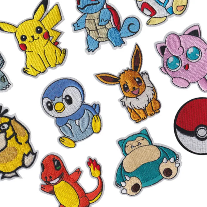 Pokemon Pikachu Embroidery Patch
