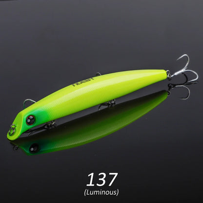 NOEBY 12cm 16g 15cm 24g Sasuke Minnow Fishing Lures Floating Lipless Wobblers Artificial Hard Bait for Bass Pike Fishing Lure