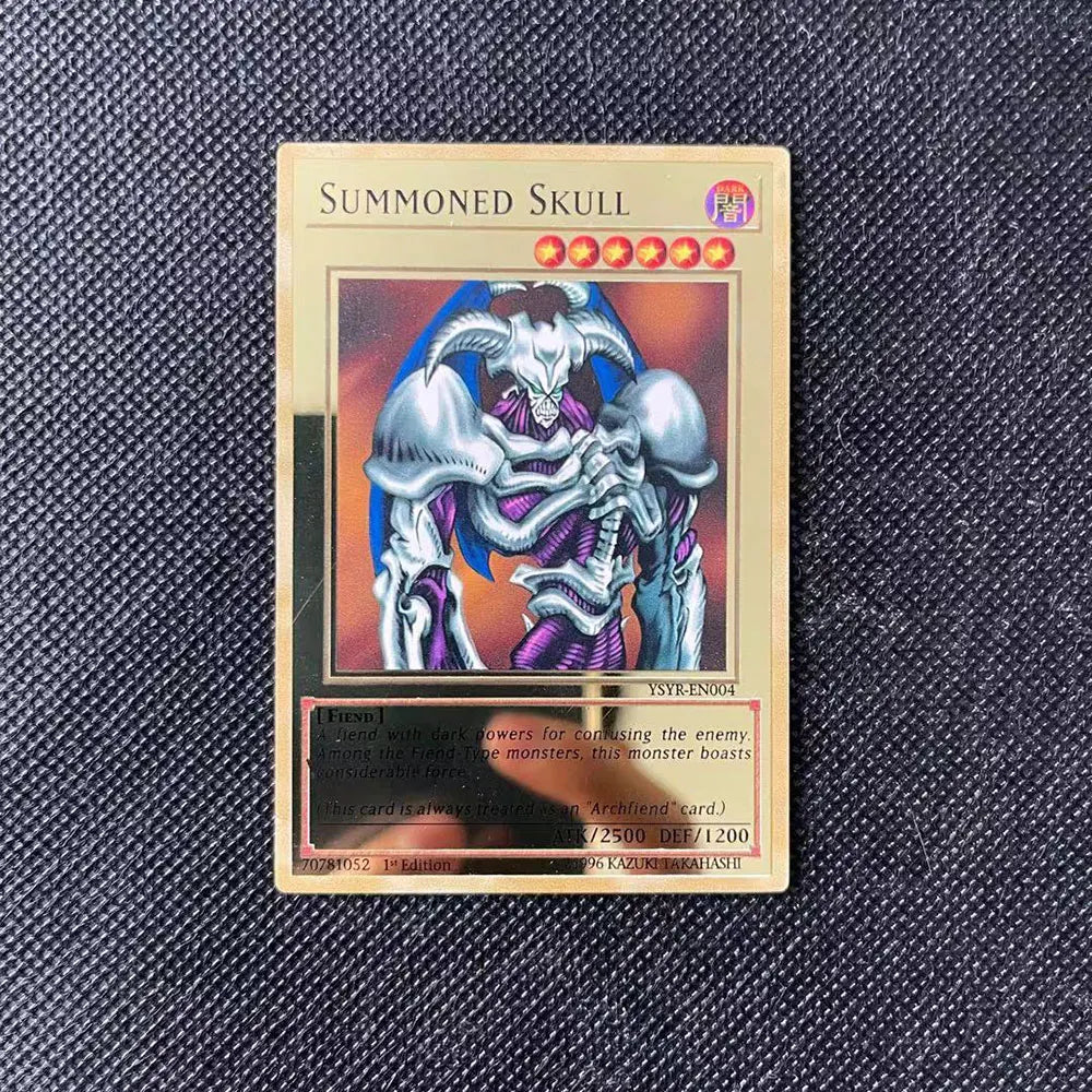 Yu-Gi-Oh Exodia Metal Card