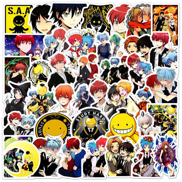 Assassination Classroom Koro-Sensei Graffiti Stickers