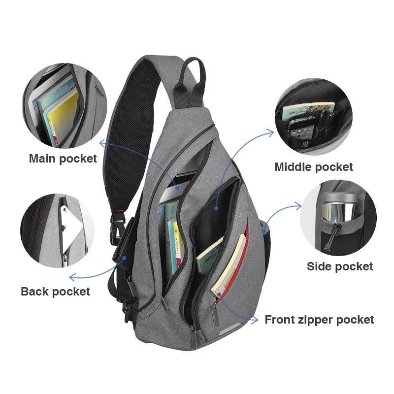 Mixi One Shoulder Backpack
