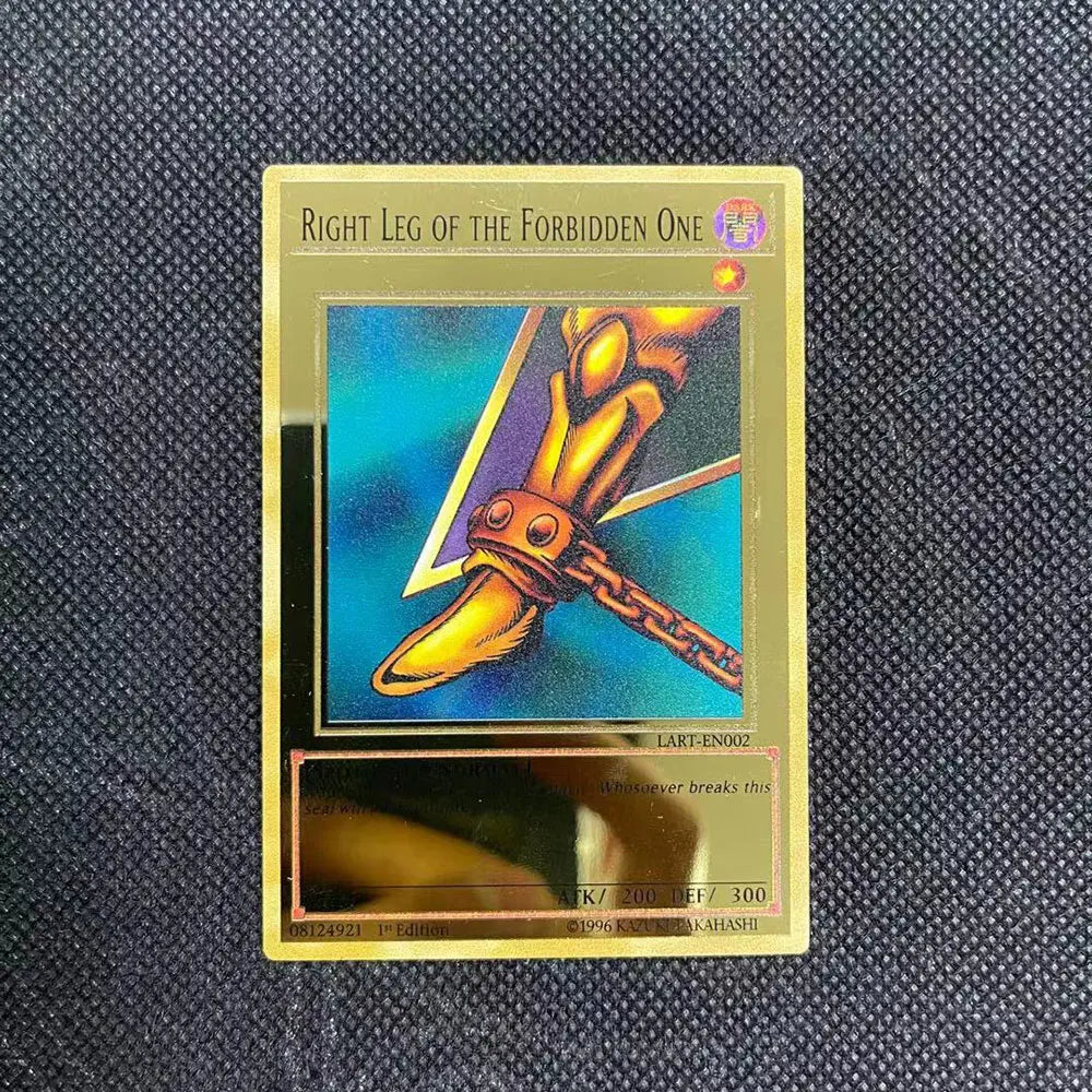 Yu-Gi-Oh Exodia Metal Card