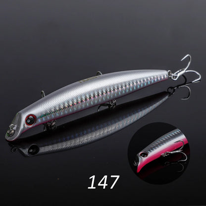 NOEBY 12cm 16g 15cm 24g Sasuke Minnow Fishing Lures Floating Lipless Wobblers Artificial Hard Bait for Bass Pike Fishing Lure
