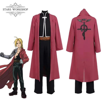 Fullmetal Alchemist Edward Elric Trench Coat