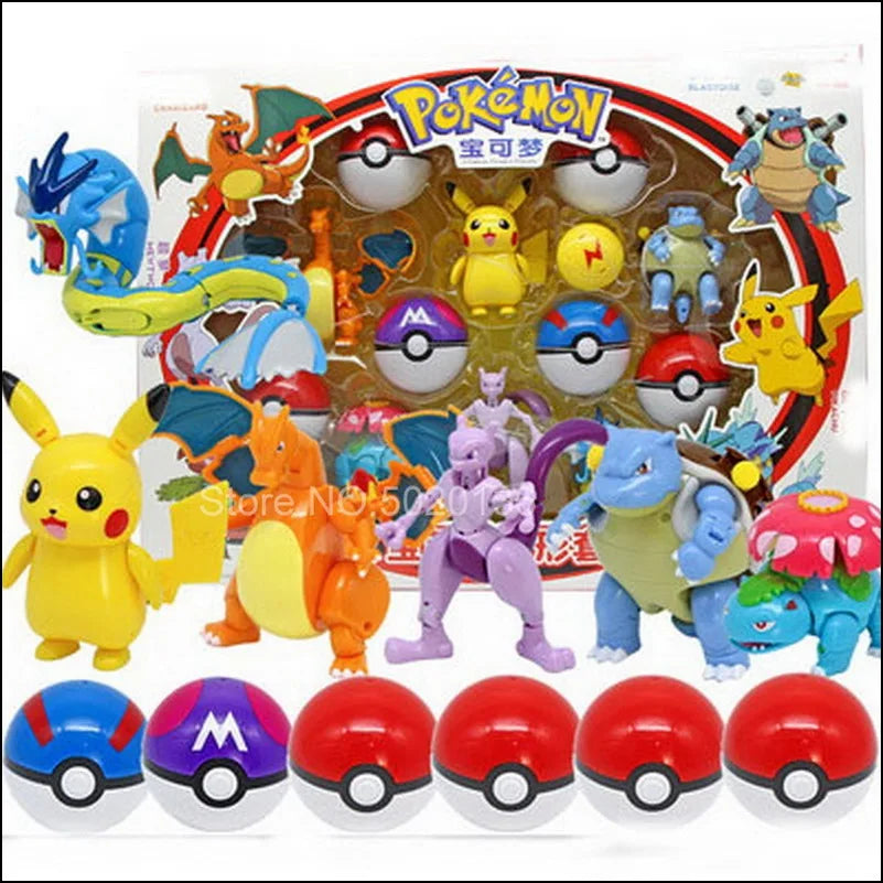 Pokemon Poké Ball Figure Set