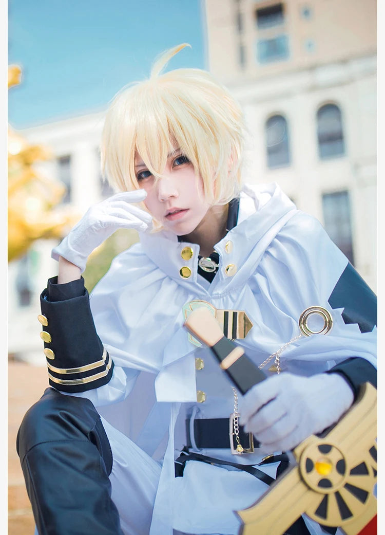 Seraph Of The End Mikaela Hyakuya Cosplay Wig