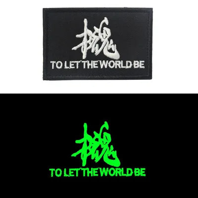 Metal Gear Solid MGS 5 Diamond Dogs Special Force Group Ghost Embroidered Patch Stripes sticker for clothing Patches