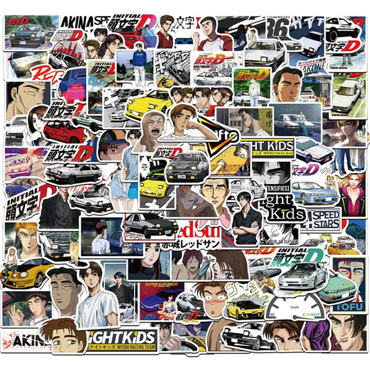 Initial D Car Stickers