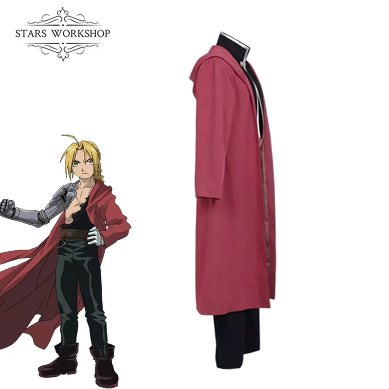 Fullmetal Alchemist Edward Elric Trench Coat – Custom Made