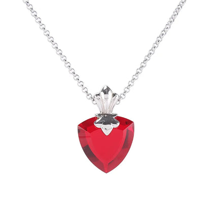 Anime Fate/stay Night Tohsaka Rin Archer Necklace Red Pendant