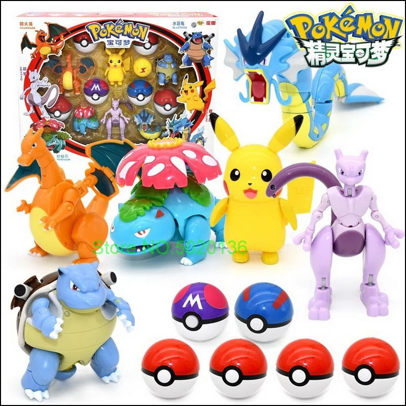Pokemon Poké Ball Figure Set