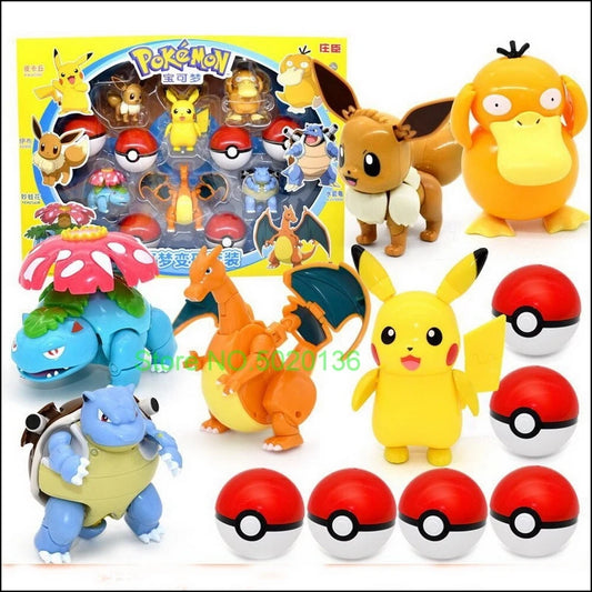 Pokemon Poké Ball Figure Set