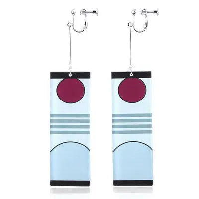 Demon Slayer Tanjiro Hanafuda Earrings