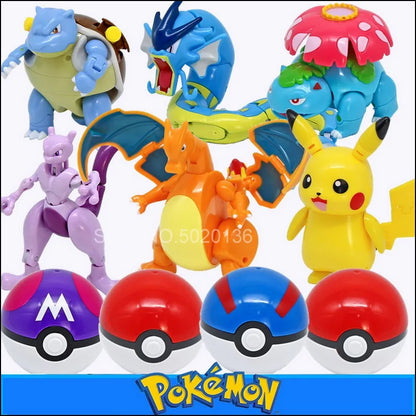 Pokemon Poké Ball Figure Set
