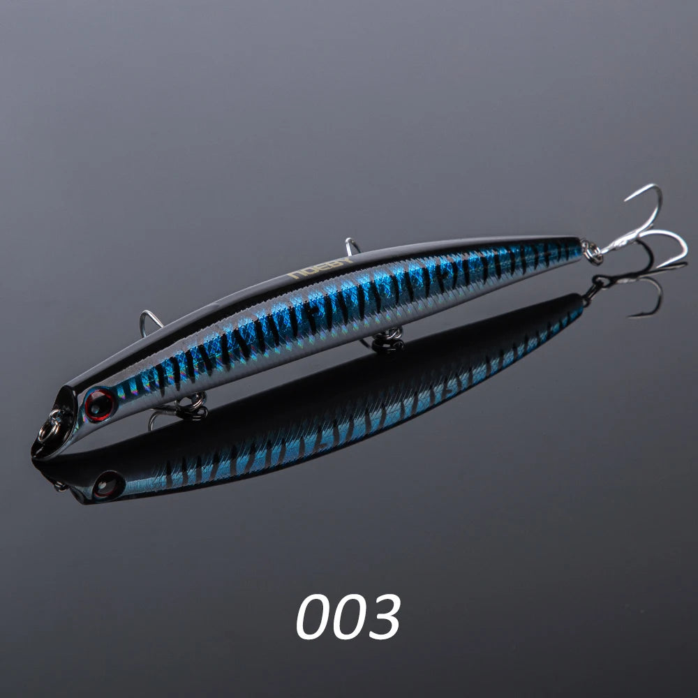 NOEBY 12cm 16g 15cm 24g Sasuke Minnow Fishing Lures Floating Lipless Wobblers Artificial Hard Bait for Bass Pike Fishing Lure