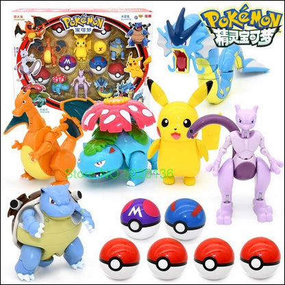 Pokemon Poké Ball Figure Set