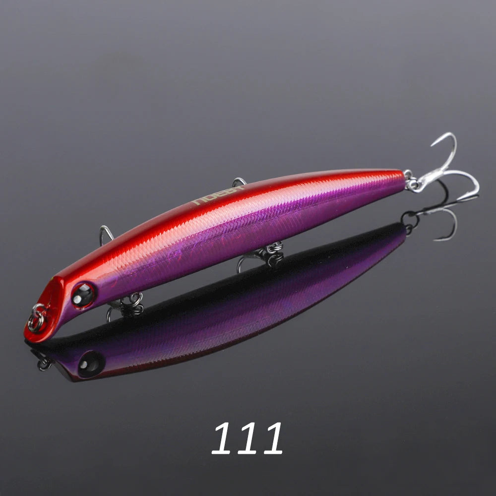NOEBY 12cm 16g 15cm 24g Sasuke Minnow Fishing Lures Floating Lipless Wobblers Artificial Hard Bait for Bass Pike Fishing Lure