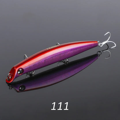 NOEBY 12cm 16g 15cm 24g Sasuke Minnow Fishing Lures Floating Lipless Wobblers Artificial Hard Bait for Bass Pike Fishing Lure