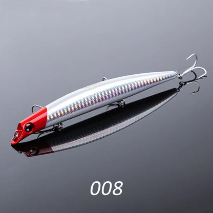 NOEBY 12cm 16g 15cm 24g Sasuke Minnow Fishing Lures Floating Lipless Wobblers Artificial Hard Bait for Bass Pike Fishing Lure