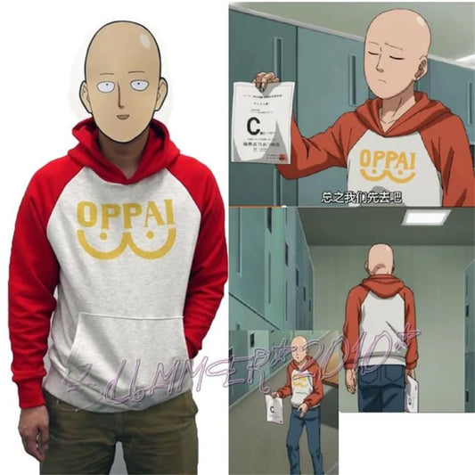 One Punch Man Saitama Hoodie