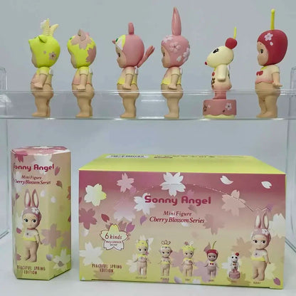 Mini Sonny Blind Box Cherry Blossom Spring Series Mini Anime Figures Ornaments Christmas Birthday Gift