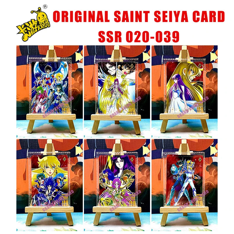 Kayou Saint Seiya Card Full Series Rare BP MR QR UR PR AR SSR SR R UTR Card Anime Collection Card Game Children's Toy Gift