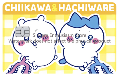 Chiikawa Card Skin Sticker