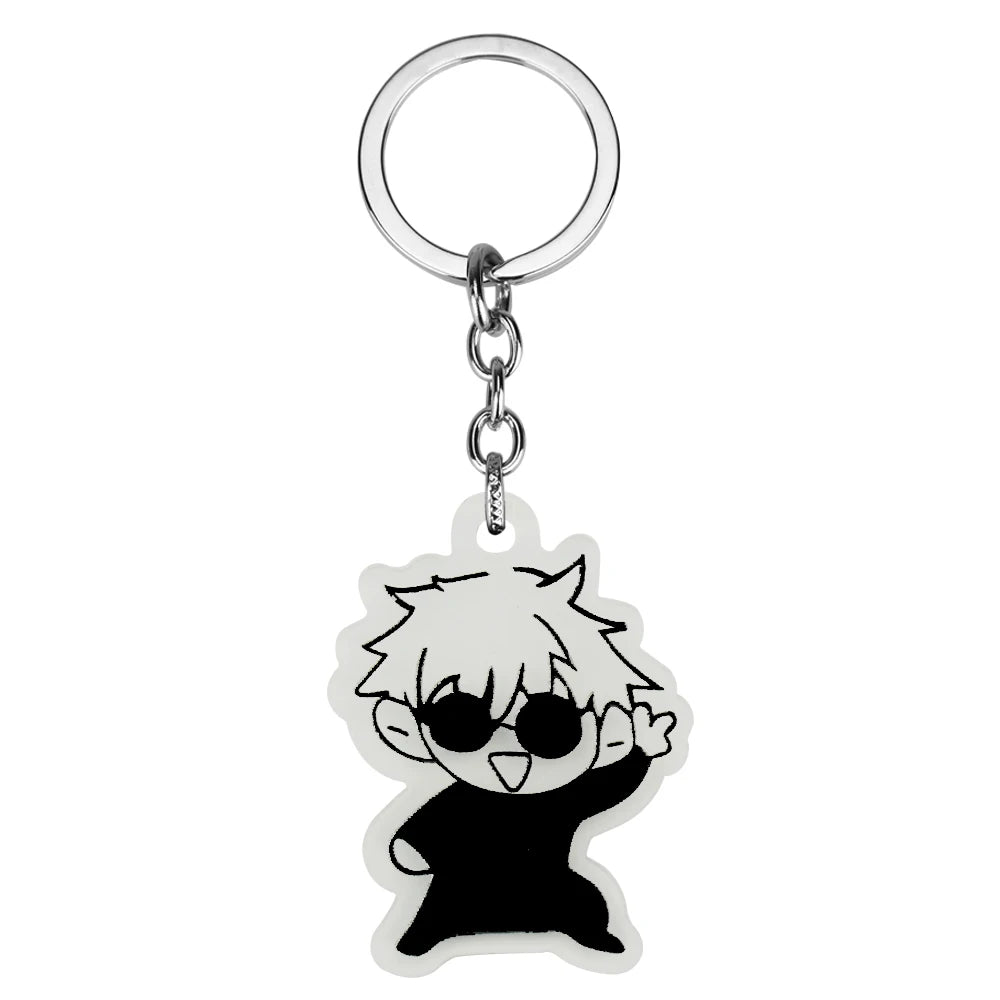 Jujutsu Kaisen Gojo Geto Keychain