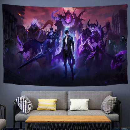 Solo Leveling Tapestry Wall Hanging