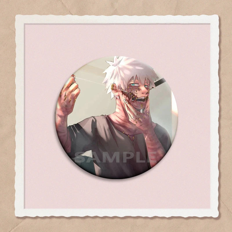 My Hero Academia Dabi Button Pin