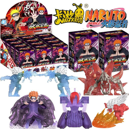 KAYOU Naruto Uzumaki Naruto Namikaze Minato Uchiha Sasuke Haruno Sakura Action Figure Model Toy Surprise Blind Box Birthday Gift